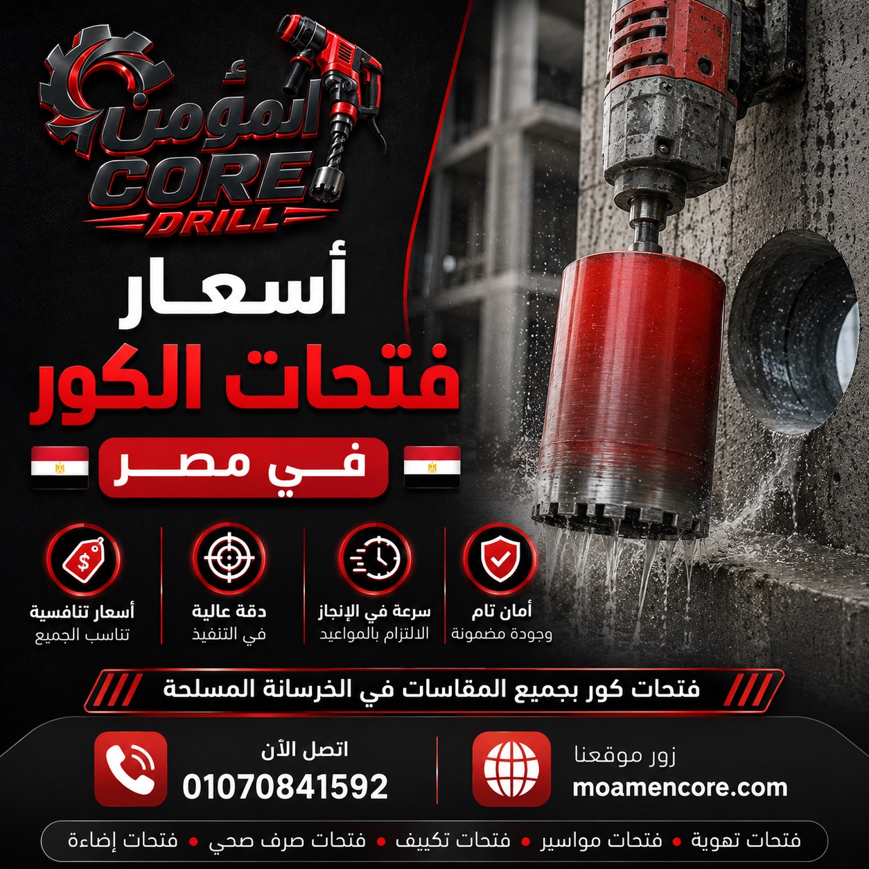 أسعار فتحات الكور في مصر